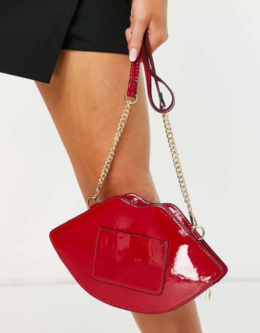 ALDO Jeraecia novelty cross body bag in red