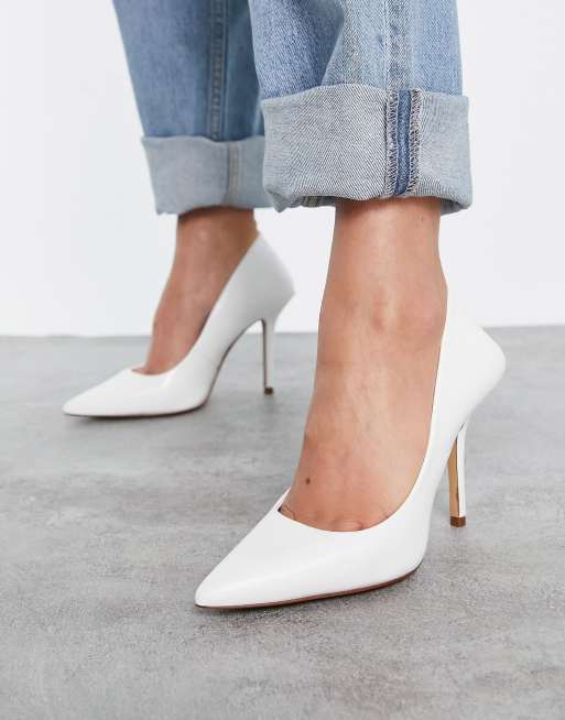 Aldo hot sale white pumps