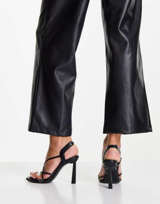 ALDO Juliet heeled sandals in black ASOS