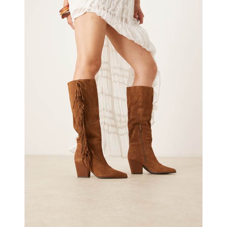 Aldo tan boots Aldo Tan brown Lace-Up Boots - size 8 - 4 main image 4