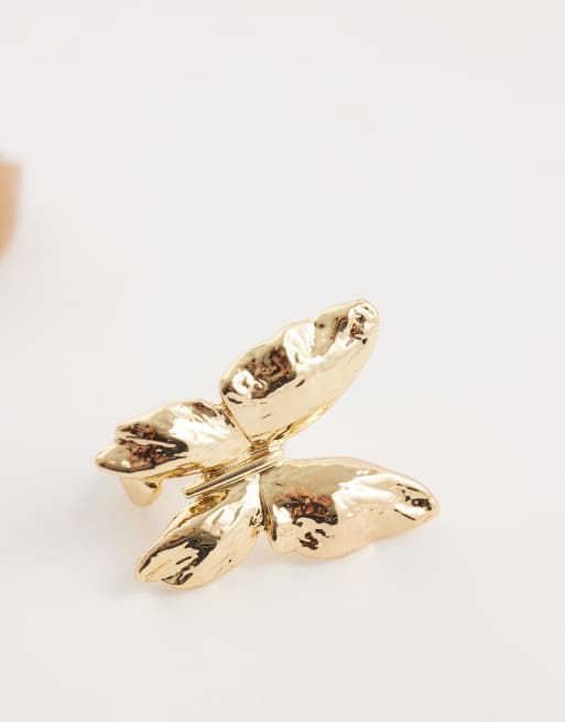 ALDO kandii layered rings in gold and brown, 2 of 3
