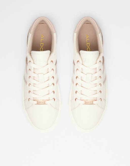 Aldo rose hot sale gold sneakers