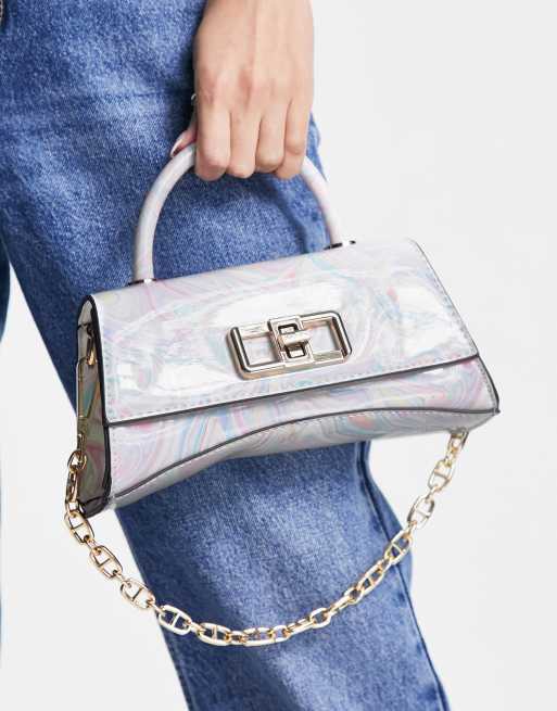 ALDO Landenassi mini bag in marble print