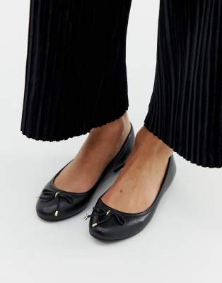 aldo black ballet flats