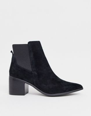 Aldo leather kitten heel boots | ASOS