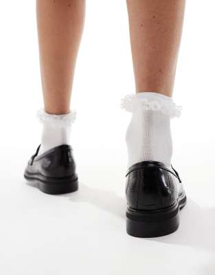 Aldo Lededanten Loafers In Black