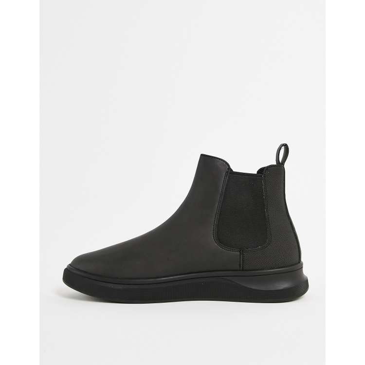 Aldo Leichte Chelsea Ankle Boots in Schwarz ASOS