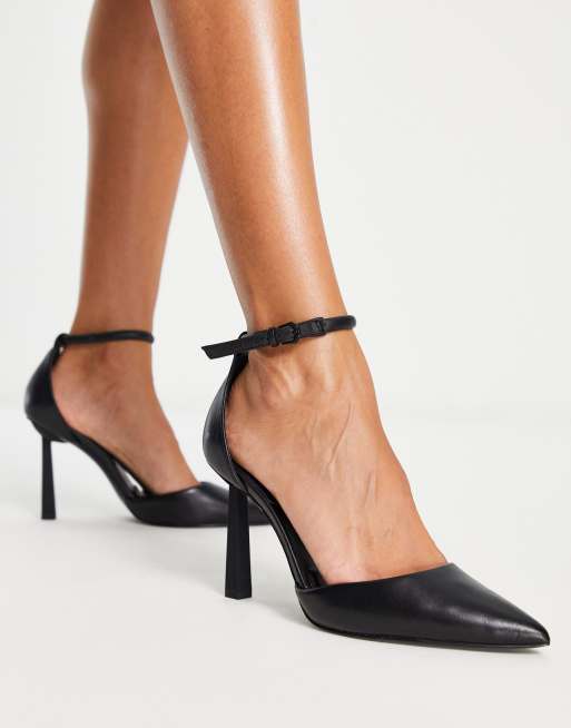 Aldo black pointed heels best sale