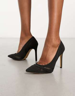 ALDO ALDO Lisaa court heeled court shoes in black