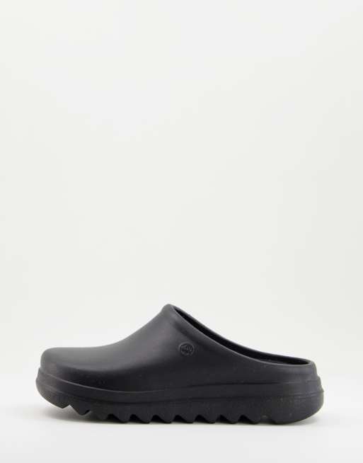 ALDO – Love Planet – In Out – Svarta tofflor med avtagbart varmt foder 