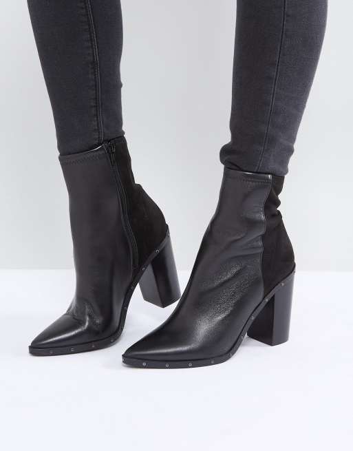 Studded ankle hotsell boots asos