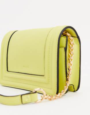 lime green clutch bag river island