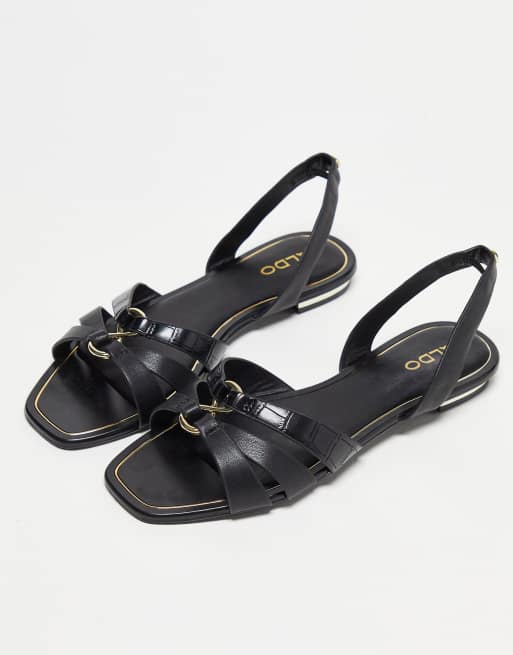 Aldo 2025 black sandals