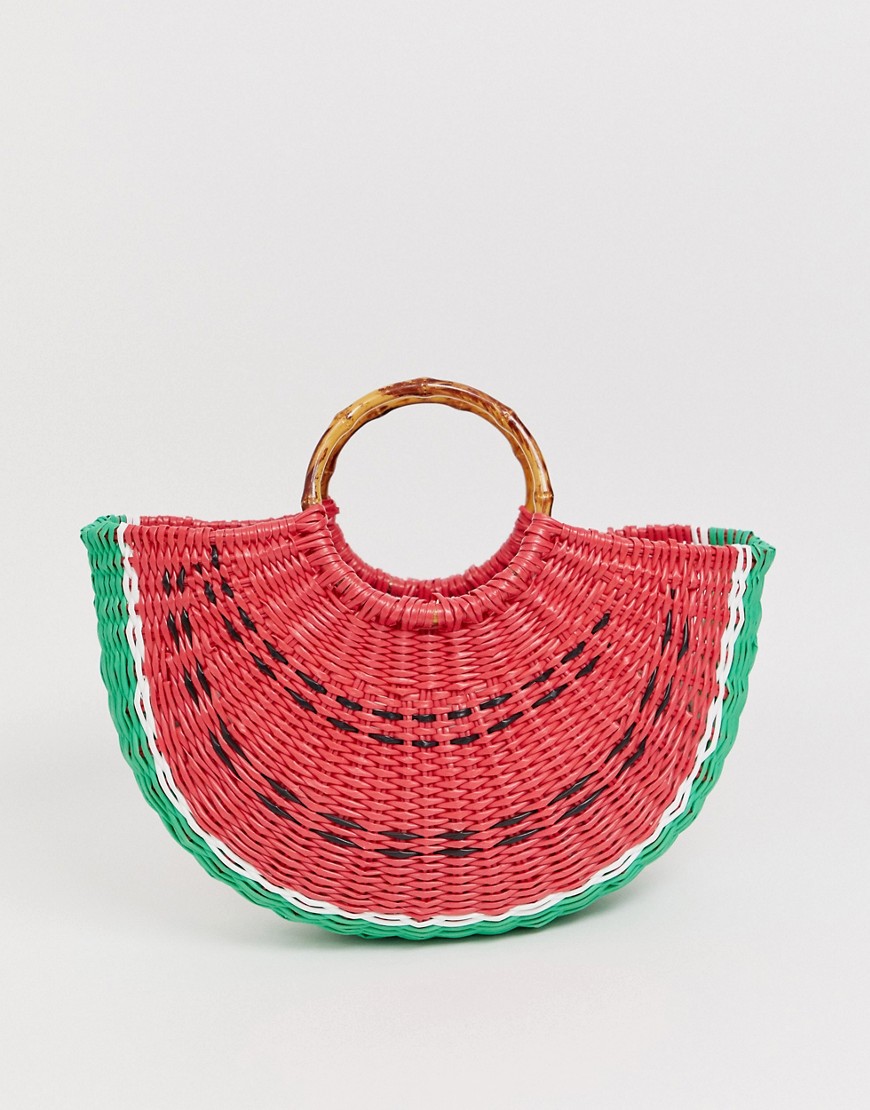 Aldo - Maxi borsa a fetta di anguria-Multicolore