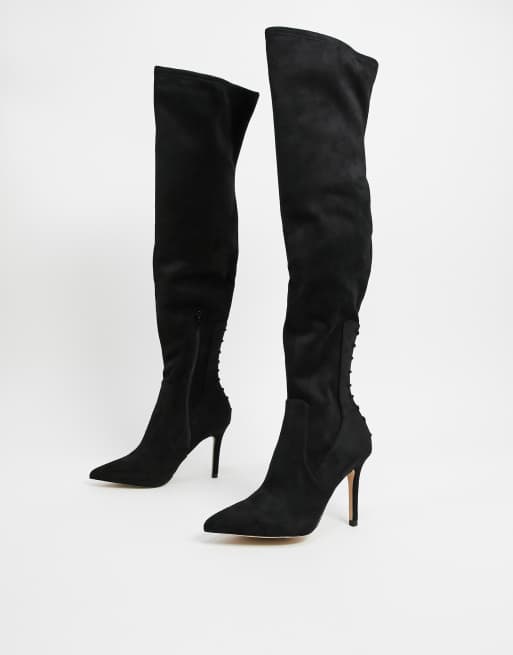 Aldo over the hot sale knee suede boots