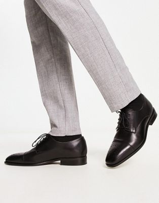 ALDO Miraond lace up derby shoes in black leather