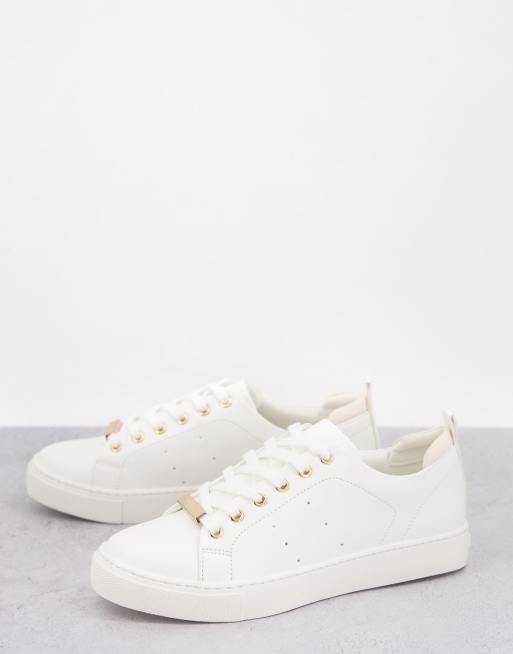 Aldo gold fashion sneakers