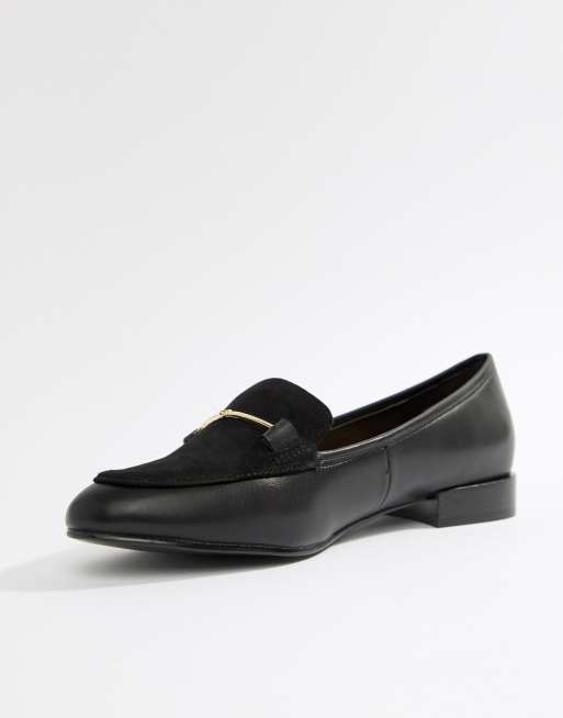 ALDO - Mocassini con barretta in misto camoscio