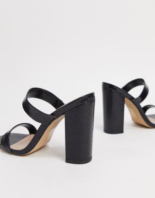 mule talon carre