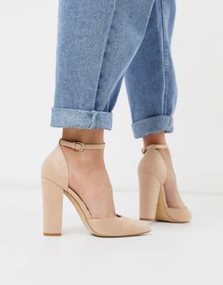 aldo nicholes block heel