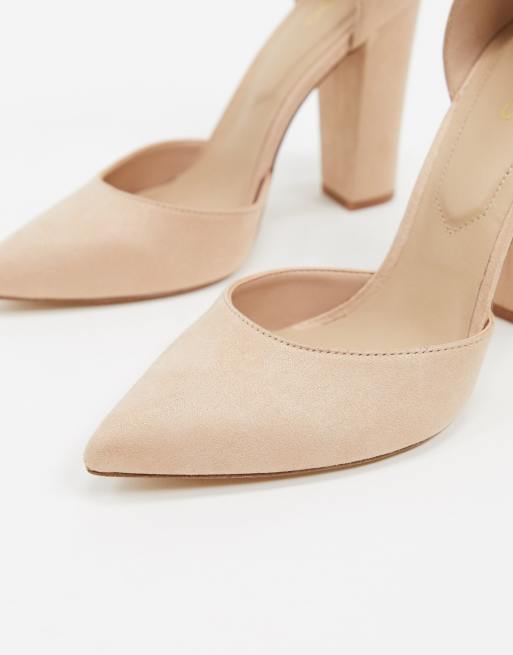 Aldo nicholes block heel hotsell court shoes