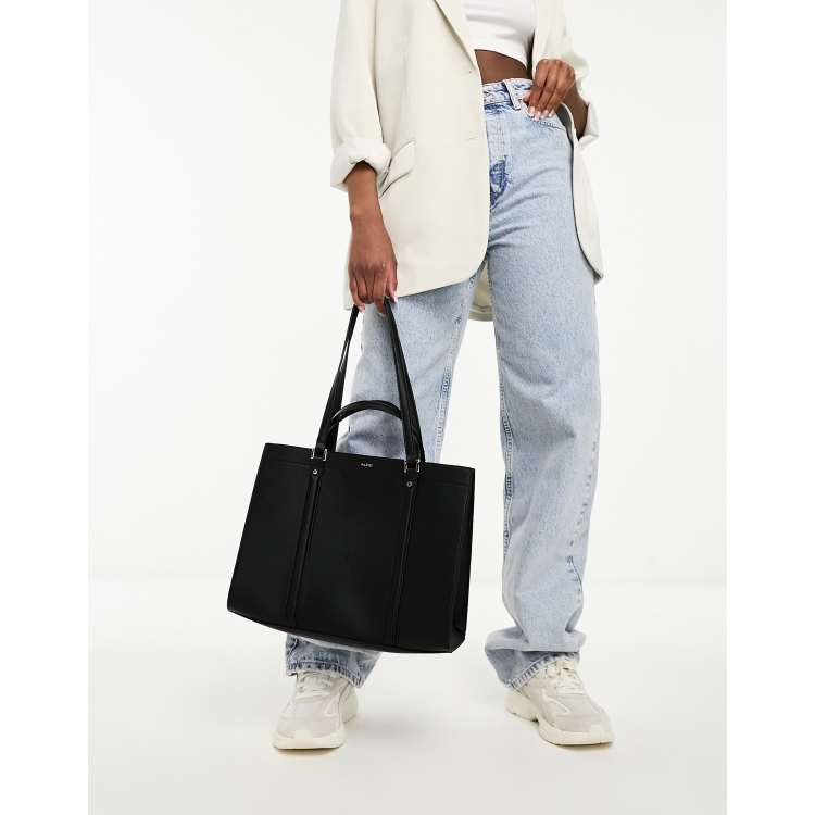 ALDO Ninetonine tote bag in all black ASOS