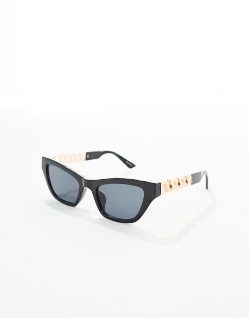 ALDO Novosini cat eye sunglasses in black ASOS