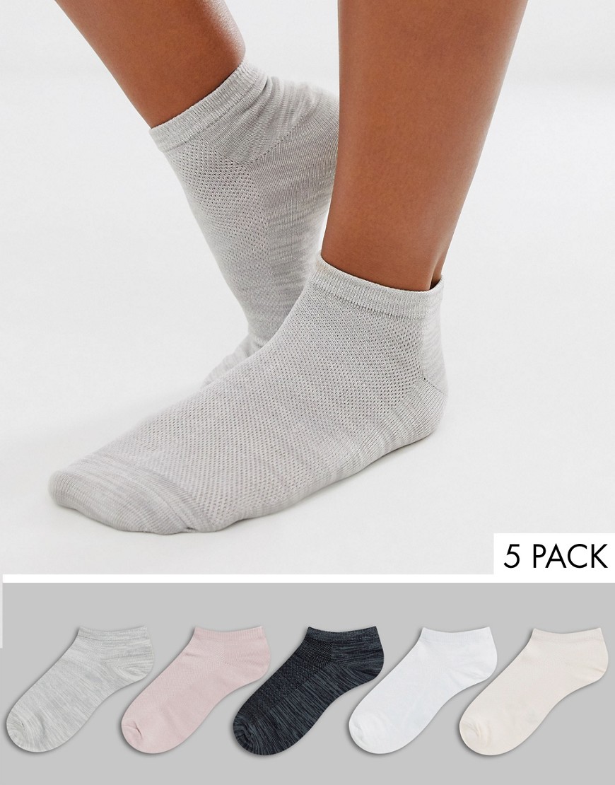 ALDO - Oceridia - Confezione multipack di calzini alla caviglia-Multicolore