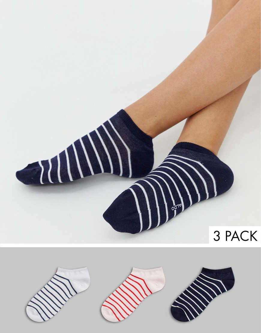 ALDO - Olarodocia - Multipack gestreepte sokken