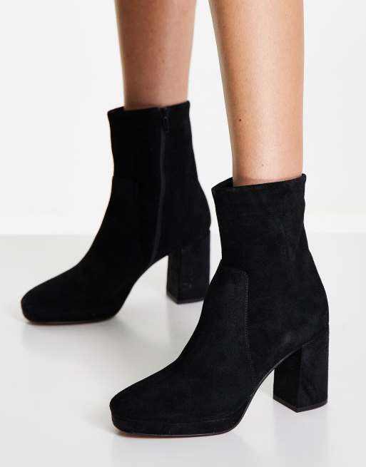 Aldo black 2025 suede boots