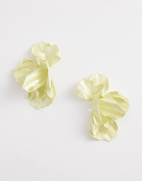 ALDO - Orecchini appariscenti a fiore gialli - view 1