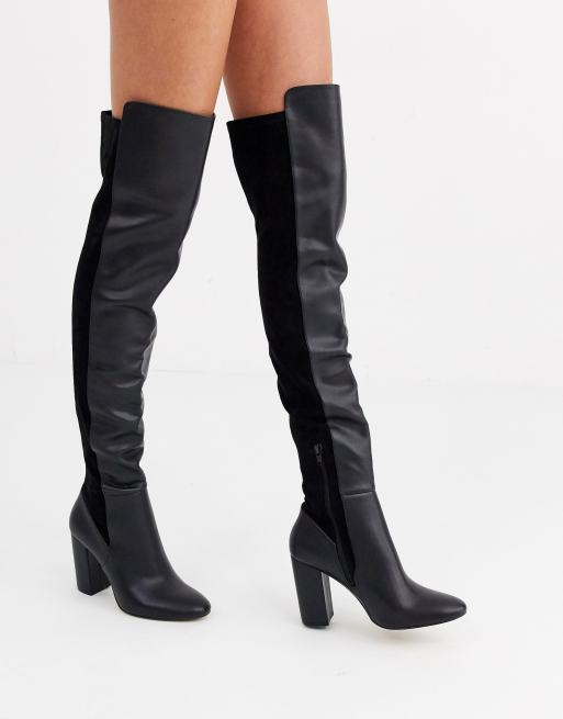 Aldo over the knee leather boots sale