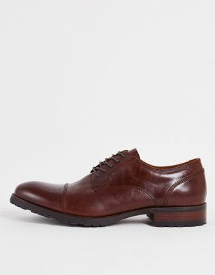 Aldo oxford leather shoes in cognac