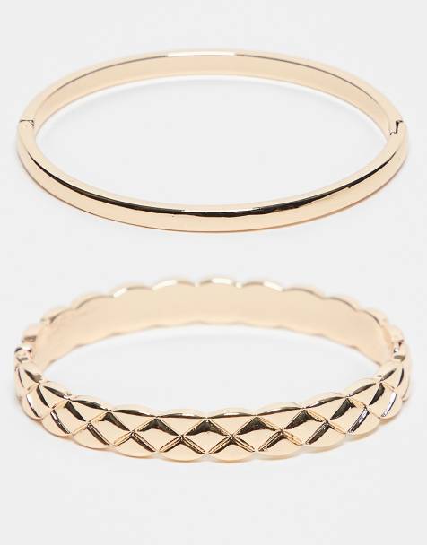 ALDO - Pakke med 2 guldfarvede armbånd - view 1