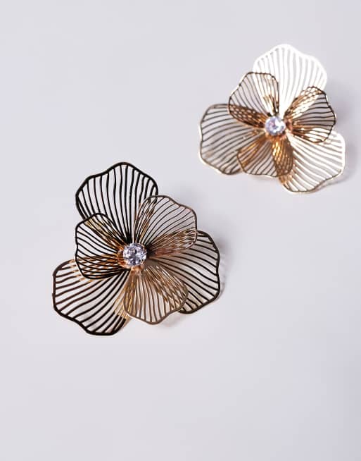 【ALDO】華やか☆立体・お花☆Petaldream☆モチーフ・ピアス Petaldream Light Yellow Women's Earrings | ALDO US