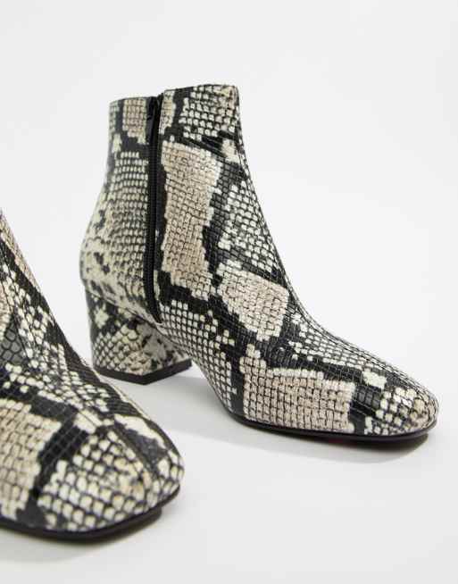 Aldo snake clearance print boots