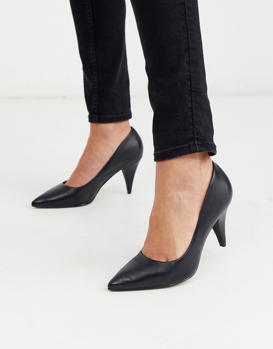 ALDO pointed heeled shoes-Black