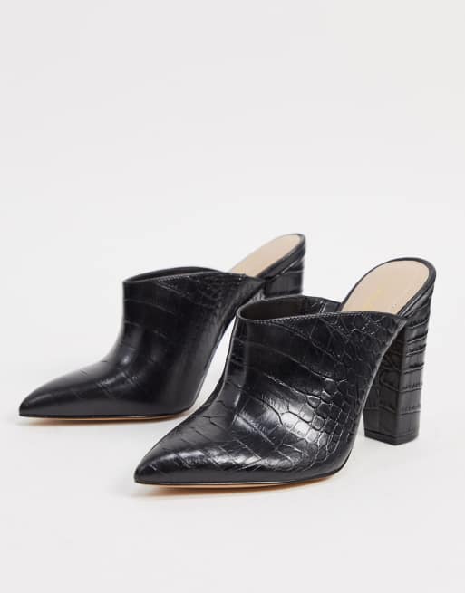 Aldo mules hot sale heels