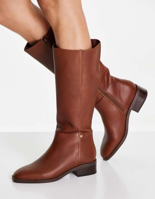 ALDO – Pralendra – Czekoladowobrązowe buty do kolan