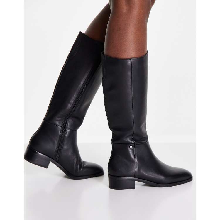 Aldo flat 2024 knee high boots