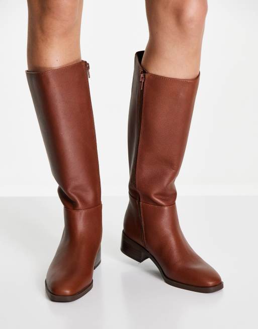 Aldo brown 2025 leather boots