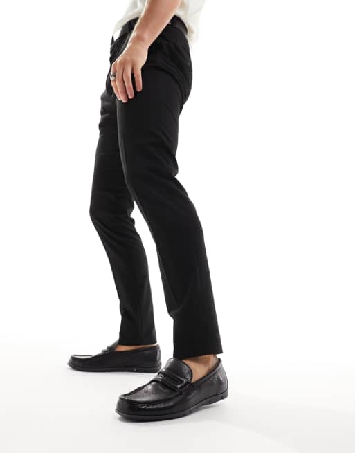 ALDO Prose classic leather loafers in black
