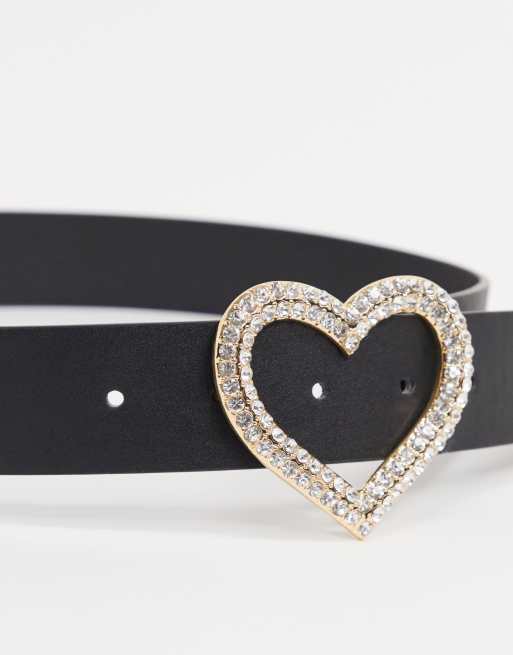 Asos sale heart belt