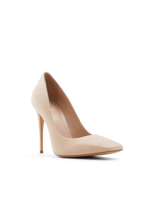 ALDO Ralivia heeled pumps in bone | ASOS