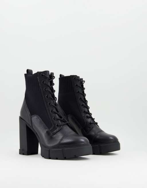 ALDO Rebel ankle boots in black | ASOS