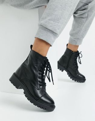 black leather boots aldo