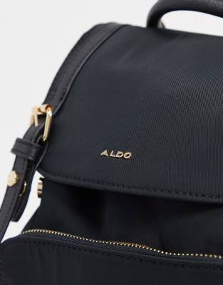 aldo gold backpack