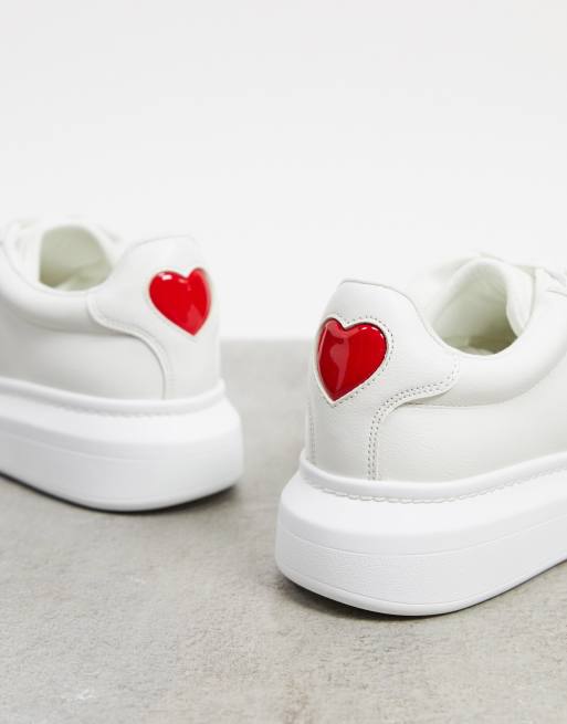 Aldo store heart trainers