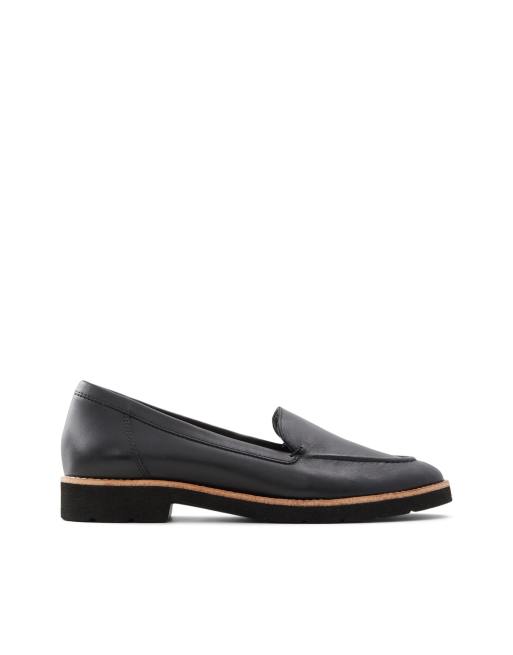 ALDO Rheildanflex loafers in black | ASOS