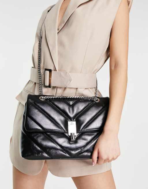 Aldo Rhiladia Large Quilted Cross Body Bag